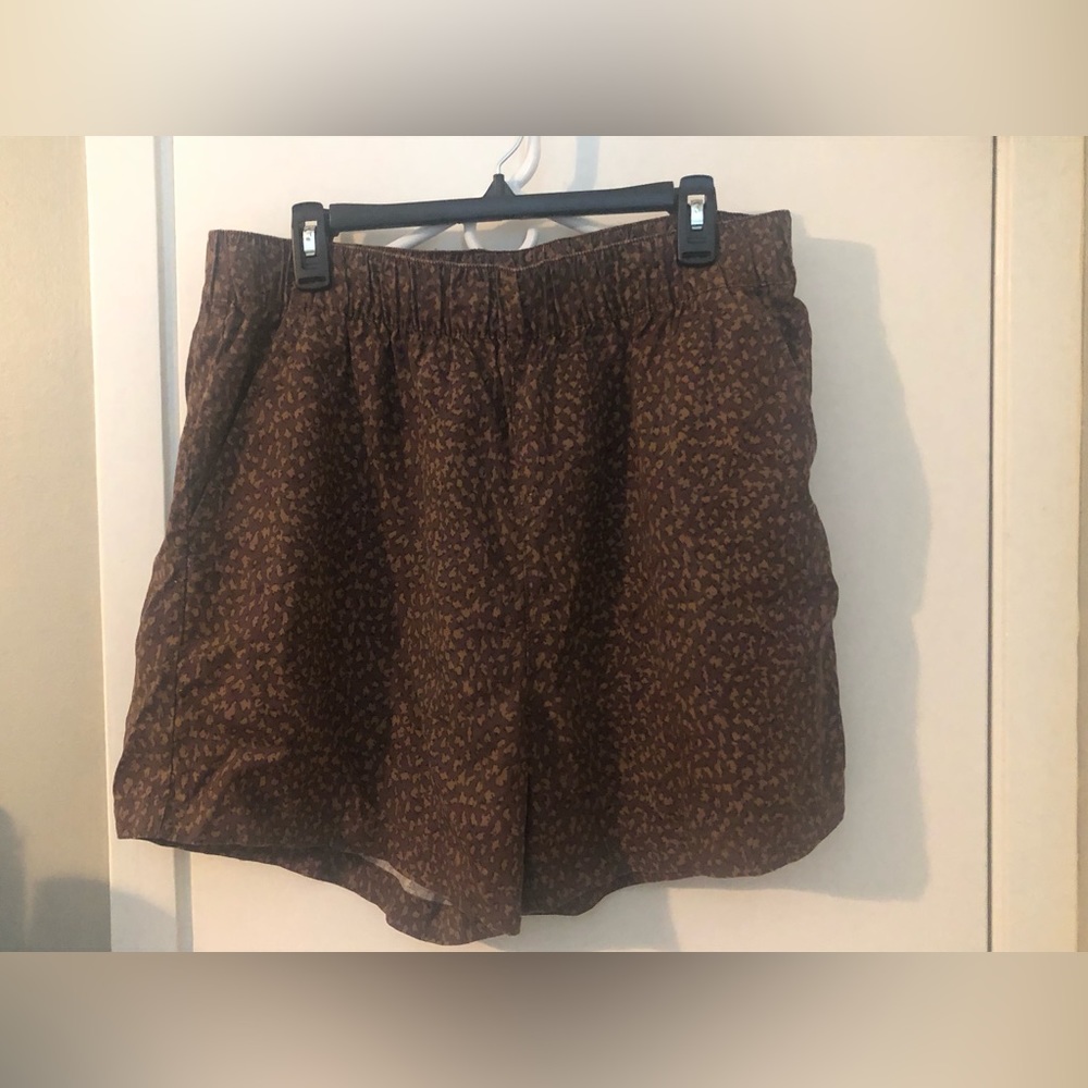 Social Standard by Sanctuary Leopard Print Boardwalk Soft Pull On Shorts XXL